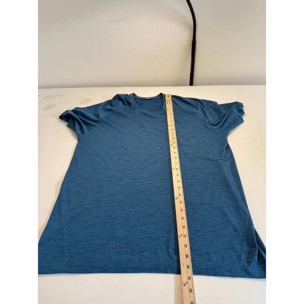 Lululemon Metal Vent Tech Short Sleeve XXL Blue - Picture 6 of 6